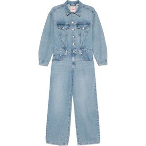 Levi's, Dames, Jumpsuits & Playsuits, Blauw, Maat: S
