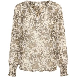 Part Two, Dames, Blouses & Shirts, Veelkleurig, Maat: M Viscose,