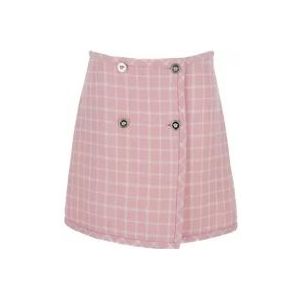 Versace Short Skirts , Pink , Dames , Maat: S