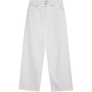 Agolde, Dames, Jeans, Wit, Maat: W27