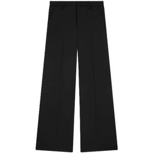 Dondup, Dames, Broeken, Zwart, Maat: XS Wol,