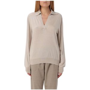 Wild Cashmere, Dames, Truien, Beige, Maat: L Kasjmier,