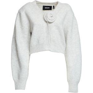 Rotate Birger Christensen, Dames, Truien, Wit, Maat: XS Wol,