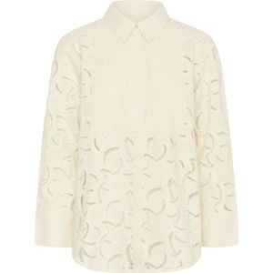Part Two, Dames, Blouses & Shirts, Beige, Maat: M Katoen,