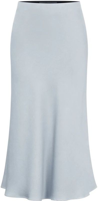 Midirok van satijn met elastische band, model 'URA'