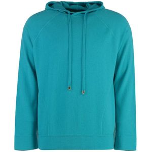 Malo, Heren, Sweatshirts & Hoodies, Blauw, Maat: L Kasjmier,