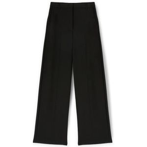Motivi, Dames, Broeken, Zwart, Maat: 2XS Poliester,