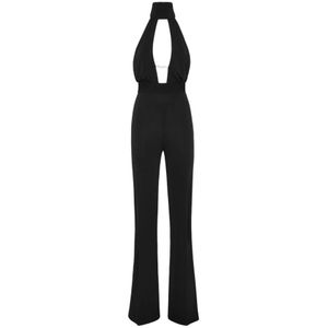 Philipp Plein, Dames, Jumpsuits & Playsuits, Zwart, Maat: S