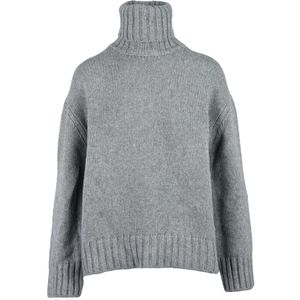 Fabiana Filippi, Dames, Truien, Grijs, Maat: M Zijde,