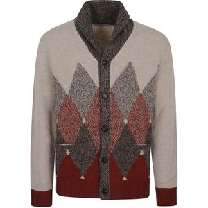 Ballantyne, Heren, Truien, Veelkleurig, Maat: 2XL Wol,