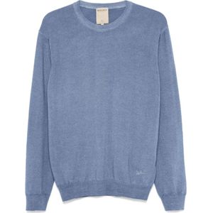 Woolrich, Heren, Truien, Blauw, Maat: 2XL Wol,