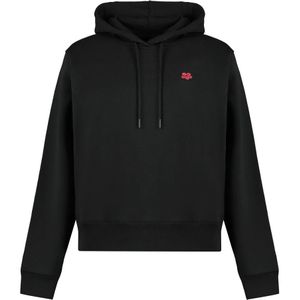 Kenzo, Dames, Sweatshirts & Hoodies, Zwart, Maat: S Katoen,