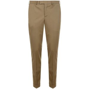 PT Torino, Heren, Broeken, Bruin, Maat: XL Wol,