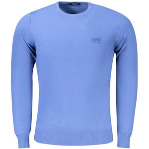 Cavalli Class - Longsleeve T-shirt - Blauw - Geborduurd Logo