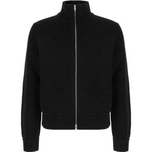 Maison Margiela, Heren, Truien, Zwart, Maat: M Wol,