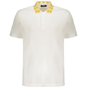 Versace, Heren, Tops, Wit, Maat: 2XL Katoen,