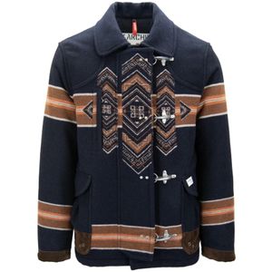 Fay, Dames, Jassen, Blauw, Maat: XS Suède,