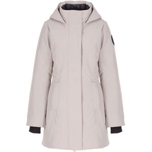 Canada Goose, Dames, Jassen, Grijs, Maat: XS Katoen,