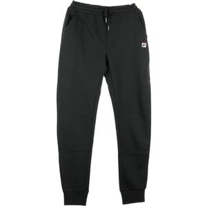 Fila, Dames, Broeken, Zwart, Maat: M Fleece,