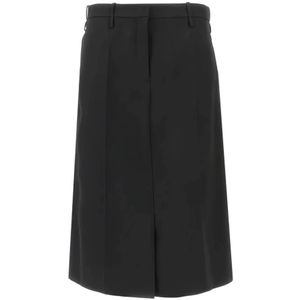Jil Sander, Dames, Rokken, Zwart, Maat: M