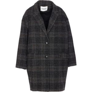 Marant étoile, Dames, Mantels, Grijs, Maat: S