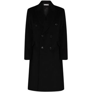 Our Legacy, Heren, Mantels, Zwart, Maat: L Wol,