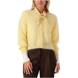 Des Petits Hauts, Dames, Truien, Geel, Maat: XS