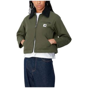 Carhartt Wip, Dames, Jassen, Groen, Maat: XS Nylon,