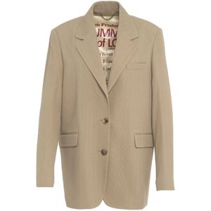 Golden Goose - Oversized Blazer - Bruin - Dames