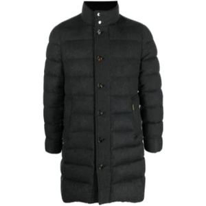 Moorer, Heren, Mantels, Grijs, Maat: 3XL Taf,