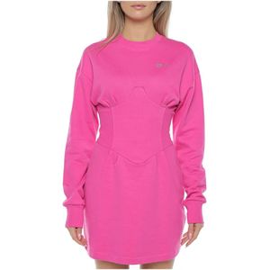 Chiara Ferragni Collection, Dames, Jurken, Paars, Maat: XS