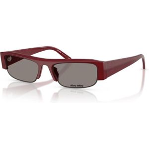 Miu Miu, Dames, Accessoires, Rood, Maat: 51 MM Polyamide,