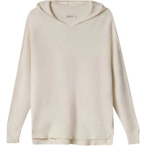 Hinnominate, Dames, Sweatshirts & Hoodies, Wit, Maat: XS Viscose,