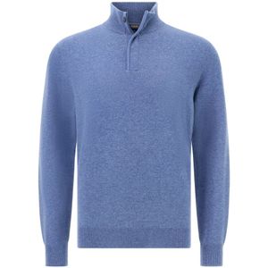 Boggi Milano, Heren, Truien, Blauw, Maat: S Wol,