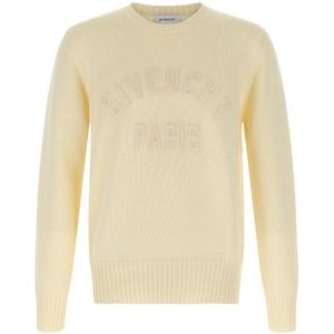 Givenchy, Heren, Truien, Beige, Maat: L Katoen,