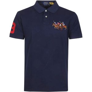 Polo Ralph Lauren, Heren, Tops, Blauw, Maat: S Katoen,