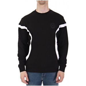 Karl Lagerfeld, Heren, Sweatshirts & Hoodies, Zwart, Maat: L Katoen,