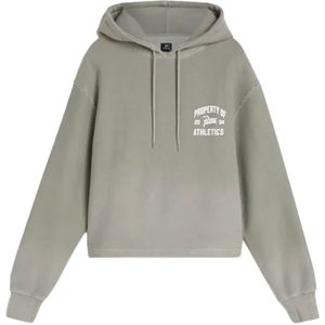 Patta, Heren, Sweatshirts & Hoodies, Grijs, Maat: M Katoen,