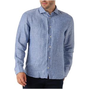 Matinique, Heren, Overhemden, Blauw, Maat: 4XL Wol,