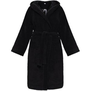 Moschino, Dames, Nachtkleding & Lounge, Zwart, Maat: S Katoen,