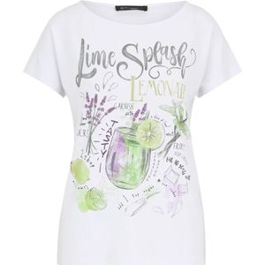 T-shirt - Casual Basic - Egaal - Statement-Print - Comfortabel