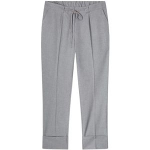 Summum Woman, Dames, Broeken, Grijs, Maat: XS Katoen,
