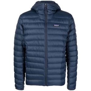 Patagonia, Heren, Jassen, Blauw, Maat: XL Nylon,