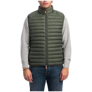 Save The Duck, Heren, Jassen, Groen, Maat: XS Nylon,