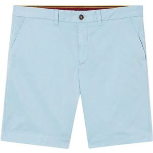 Brooks Brothers, Heren, Korte broeken, Blauw, Maat: W36 Gabardine,