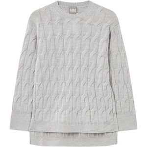 Max Mara, Dames, Truien, Grijs, Maat: XS Wol,