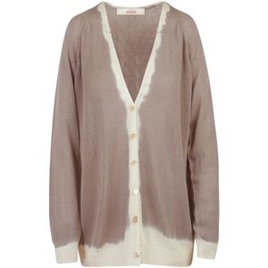 Jucca, Dames, Truien, Grijs, Maat: S Katoen,