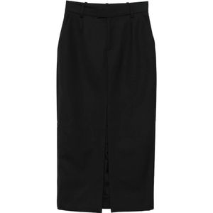 Anine Bing, Dames, Rokken, Zwart, Maat: L
