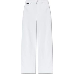 Dolce & Gabbana, Dames, Jeans, Wit, Maat: XS Katoen,