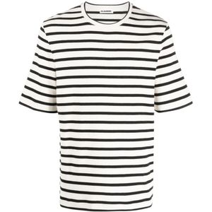 Jil Sander, Heren, Tops, Veelkleurig, Maat: M Katoen,